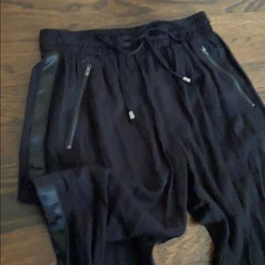 lulus black jogger pant